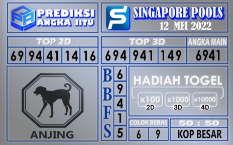 Prediksi Togel singapore hari ini 12 Mei 2022