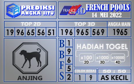 Prediksi togel French hari ini 14 mei 2022