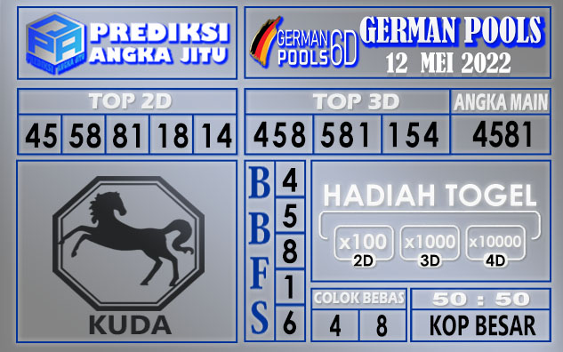 Prediksi togel german hari ini 12 Mei 2022