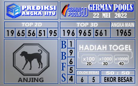 Prediksi togel german hari ini 22 mei 2022