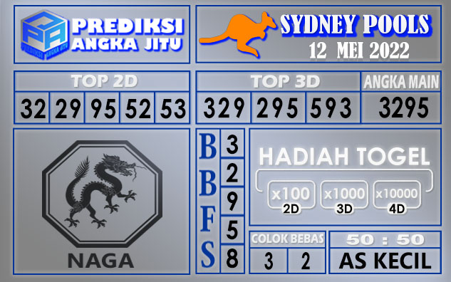 Prediksi togel sydney hari ini 12 mei 2022