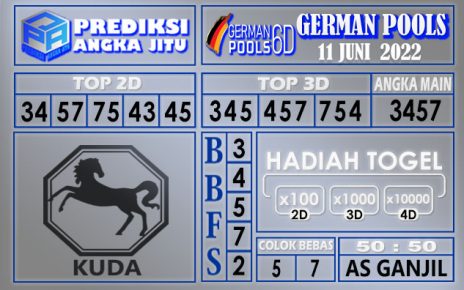 Prediksi togel german hari ini 10 juni 2022