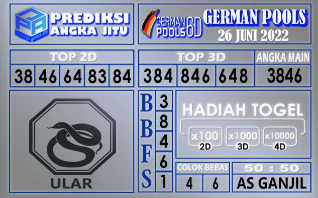 Prediksi togel german hari ini 25 juni 2022