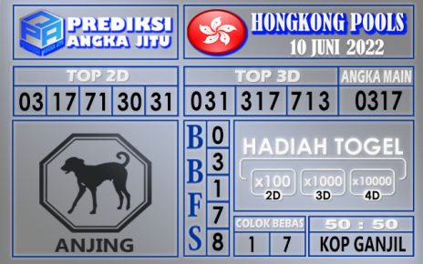 Prediksi togel hongkong hari ini 10 juni 2022