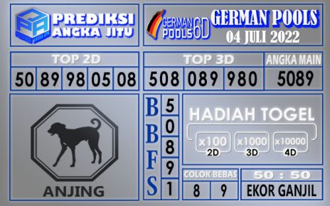 Prediksi togel german hari ini 03 juli 2022