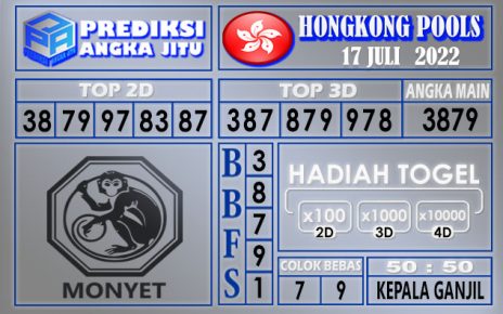 Prediksi togel hongkong hari ini 17 juli 2022