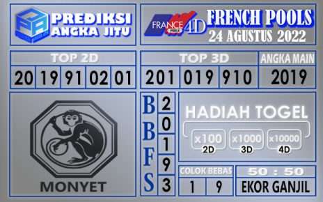 Prediksi togel french hari ini 23 agustus 2022