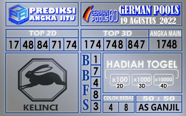 Prediksi togel german hari ini 18 agustus 2022