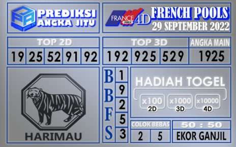 Prediksi togel french hari ini 28 september 2022