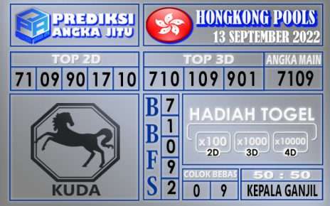 Prediksi togel hongkong hari ini 13 september 2022