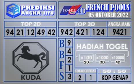 Prediksi togel french hari ini 04 oktober 2022