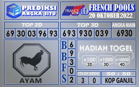 Prediksi togel french hari ini 19 oktober 2022