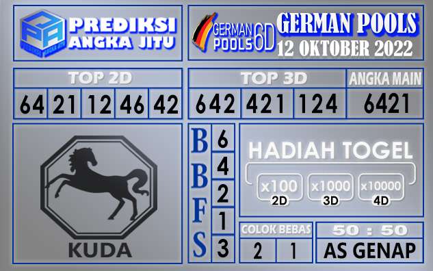 Prediksi togel german hari ini 11 oktober 2022