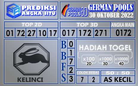 Prediksi togel german hari ini 29 oktober 2022