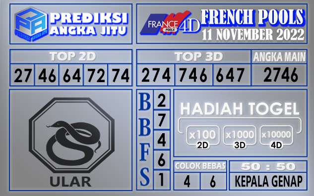 Prediksi togel french hari ini 10 november 2022