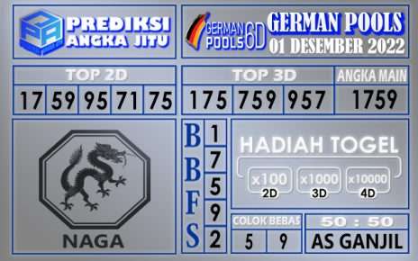 Prediksi togel german hari ini 30 november 2022