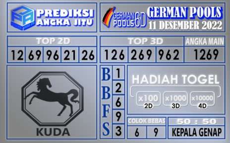 Prediksi togel german hari ini 10 desember 2022