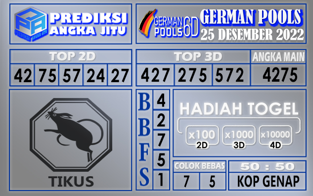 Prediksi togel german hari ini 24 desember 2022