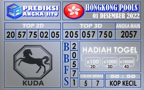 Prediksi togel hongkong hari ini 01 desember 2022