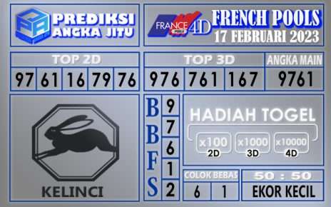 Prediksi togel french hari ini 16 februari 2023