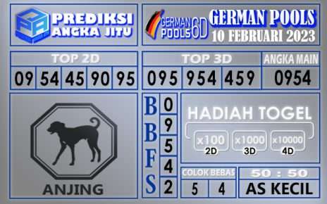 Prediksi togel german hari ini 09 februari 2023