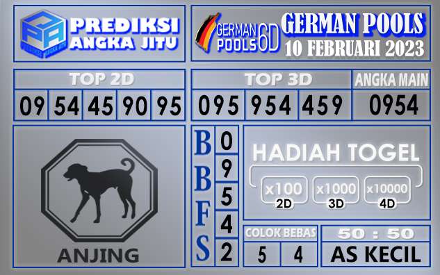 Prediksi togel german hari ini 09 februari 2023