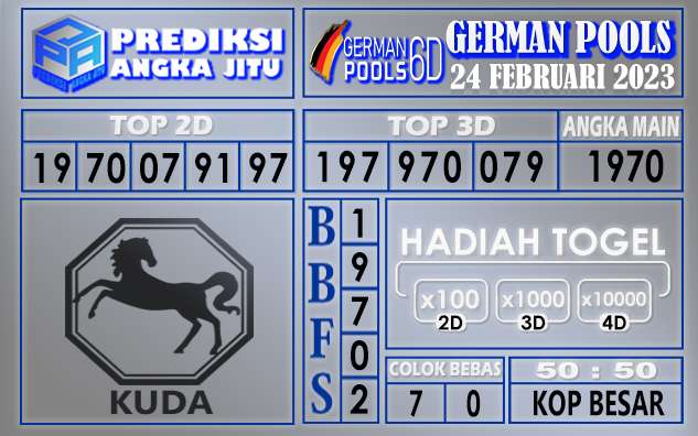 Prediksi togel german hari ini 23 februari 2023