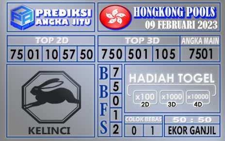 Prediksi togel hongkong hari ini 09 februari 2023