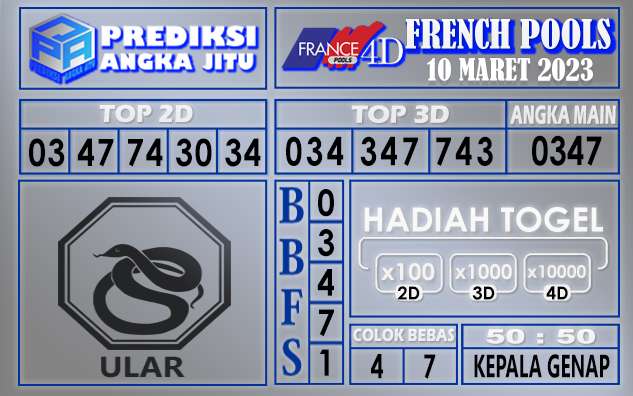 Prediksi togel french hari ini 09 maret 2023