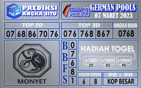 Prediksi togel german hari ini 06 maret 2023