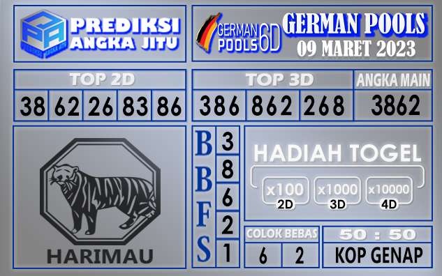 Prediksi togel german hari ini 08 maret 2023