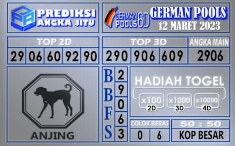 Prediksi togel german hari ini 11 maret 2023