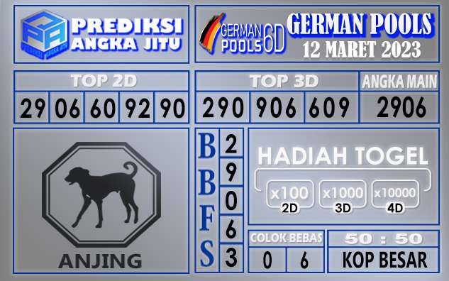 Prediksi togel german hari ini 11 maret 2023