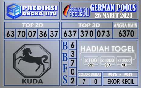 Prediksi togel german hari ini 25 maret 2023