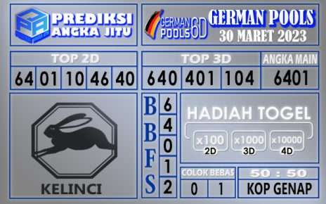 Prediksi togel german hari ini 29 maret 2023