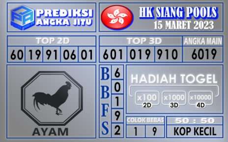 Prediksi togel hksiang hari ini 15 maret 2023