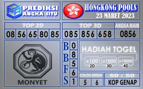 Prediksi togel hongkong hari ini 23 maret 2023