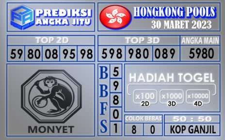 Prediksi togel hongkong hari ini 30 maret 2023