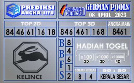 Prediksi togel german hari ini 08 April 2023