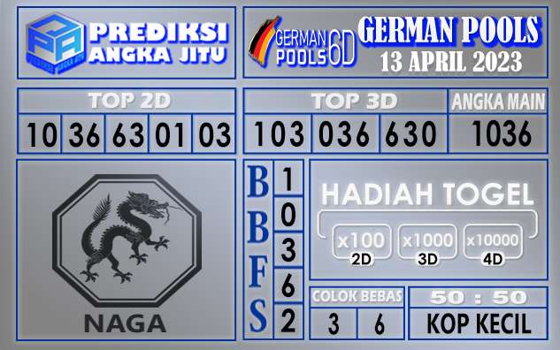 Prediksi togel german hari ini 12 april 2023