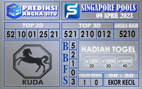 Prediksi togel singapore hari ini 09 april 2023