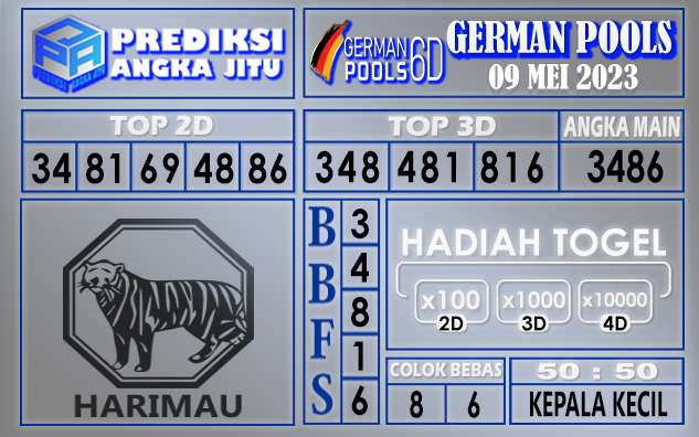 Prediksi German 09 Mei 2023