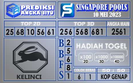 Prediksi Singapore 10 Mei 2023