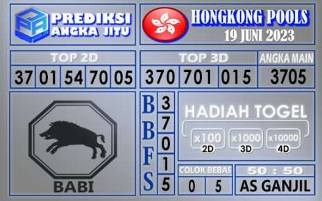 Prediksi Hongkong 19 Juni 2023