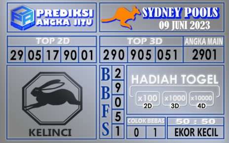 Prediksi Sydney 09 Juni 2023