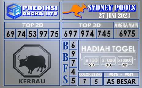 Prediksi Sydney 27 Juni 2023