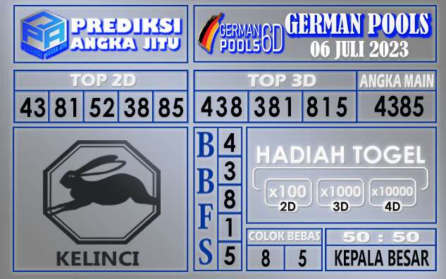 Prediksi German 05 Juli 2023