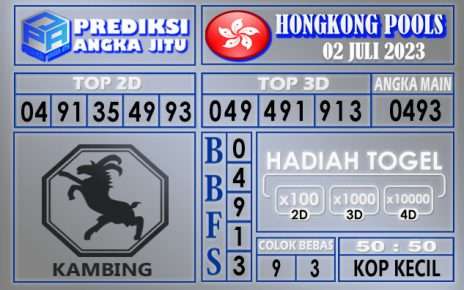 Prediksi Hongkong 02 Juli 2023