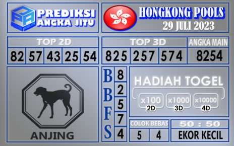 Prediksi Hongkong 29 Juli 2023