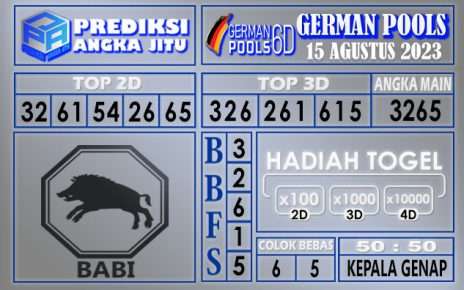 Prediksi German 14 Agustus 2023